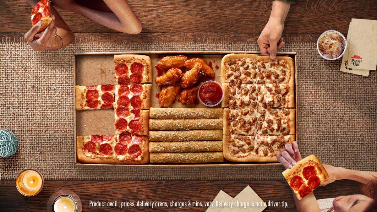 Pizza Hut - Get the Big Dinner Box. Check that box. Then grab your
