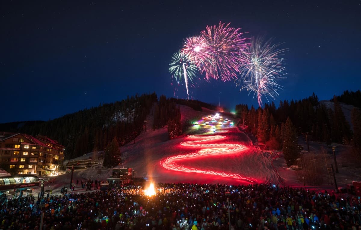 Torchlight Parade Fireworks_Winter Park Mile High on the Cheap