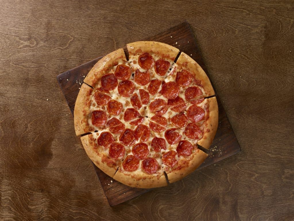 Pizza Hut Pepperoni Mile High On The Cheap