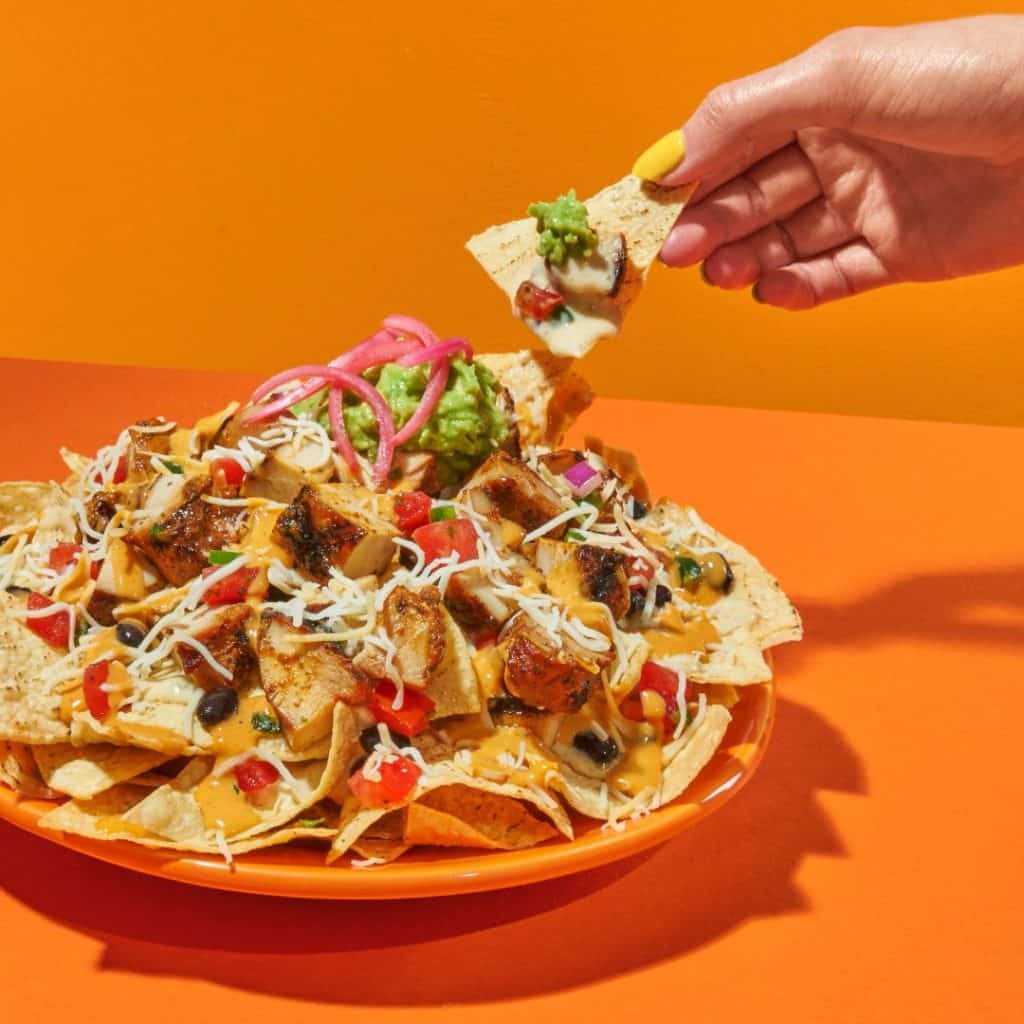 qdoba nachos - Mile High on the Cheap