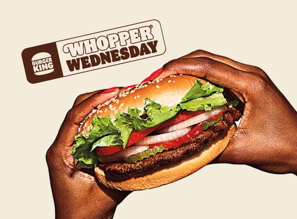 Whopper Wednesday: Enjoy Discounted Whopper at Burger King Every Week ...