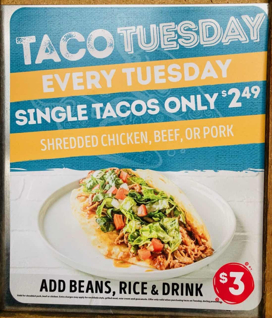 Get 2.69 Tacos Every Tuesday at Cafe Rio Mexican Grill Mile High on