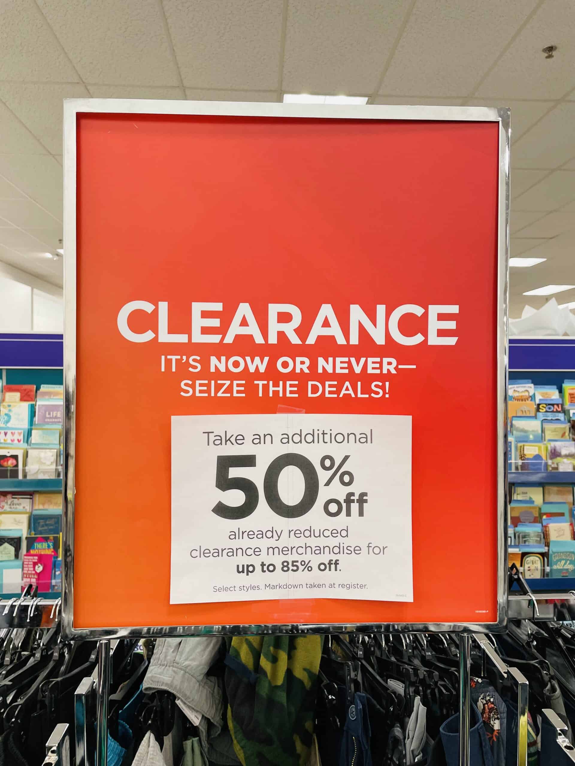 Kohl's Biggest Clearance Sale