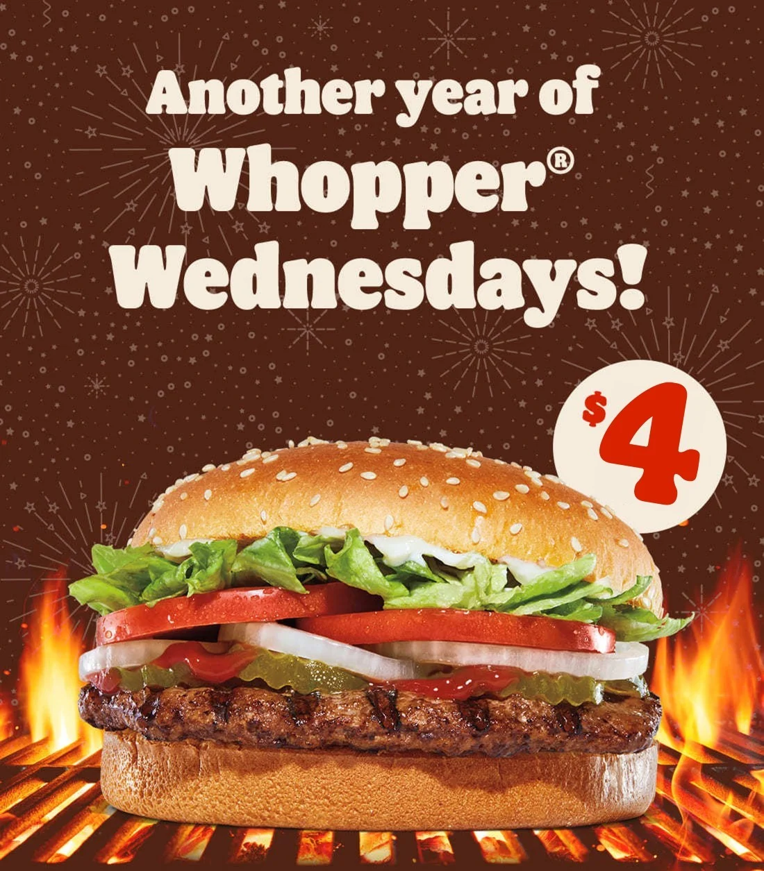 Whopper Wednesday Get Discounted Whopper At Burger King Every Week Mile High On The Cheap